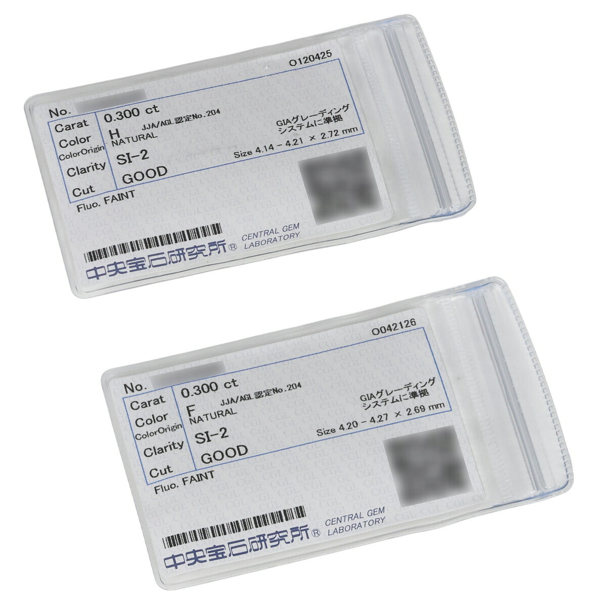 F-SI2-GOOD H-SI2-GOOD ダイヤモンド 0.30ct 0.30ct スタッド ピアス Pt900 ソーティング付 D2519