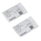 F-I1 H-SI2 ダイヤモンド 0.507ct 0.503ct オーバル スタッド ピアス Pt900 D2522