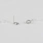 G-SI2 G-SI2 ダイヤモンド 0.480ct 0.470ct オーバル スタッド ピアス Pt900 D2523