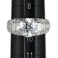 F-SI2-VG ダイヤモンド 2.339ct 1.37ct デザイン リング Pt900 ソーティング付 D2533