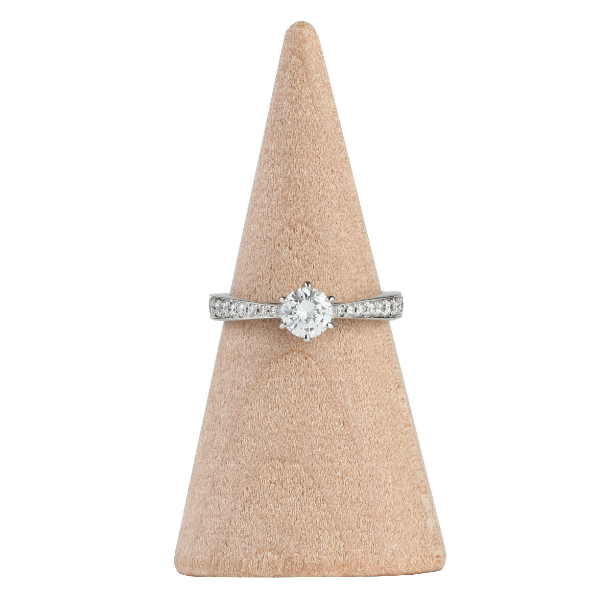H-SI2-VG ダイヤモンド 0.323ct 0.14ct リング Pt850 ソーティング付 D2535
