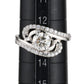 VLB-SI2-G ダイヤモンド 1.017ct 0.32ct デザイン リング Pt900 ソーティング付 D2536