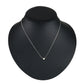 K-I1-F ダイヤモンド 0.329ct 一粒 ネックレス Pt900 Pt850 ソーティング付 D2538
