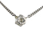 K-I1-F ダイヤモンド 0.329ct 一粒 ネックレス Pt900 Pt850 ソーティング付 D2538