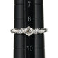 VLB-SI2-F ダイヤモンド 0.316ct 0.06ct デザイン リング Pt900 ソーティング付 D2540