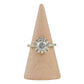H-I2-F ダイヤモンド 1.509ct 0.55ct デザイン リング K18YG ソーティング付 D2541