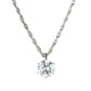 H-SI2-GOOD ダイヤモンド 1.002ct 一粒 ネックレス Pt900 Pt850 ソーティング付 H8785
