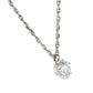 H-SI2-GOOD ダイヤモンド 1.002ct 一粒 ネックレス Pt900 Pt850 ソーティング付 H8785