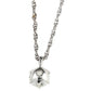 H-SI2-GOOD ダイヤモンド 1.002ct 一粒 ネックレス Pt900 Pt850 ソーティング付 H8785