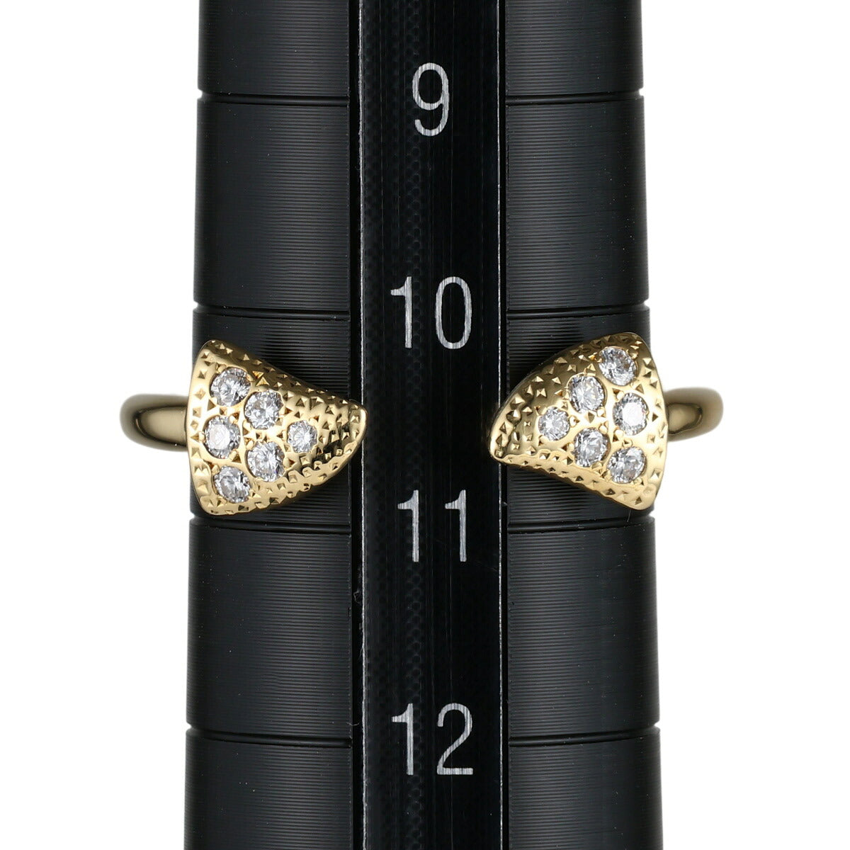 タサキ ダイヤモンド 0.10ct ソーンズ リング K18YG 10.5号 I4689