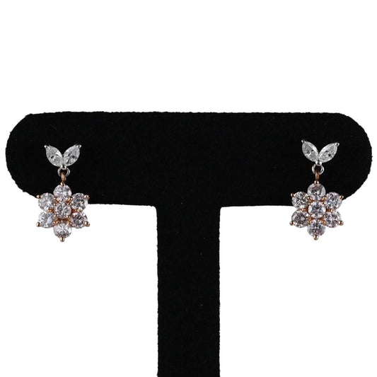 天然ピンクダイヤモンド 0.50ct 0.50ct ダイヤ 0.13ct 0.13ct ピアス K18WG K18PG 鑑別書付 I5272