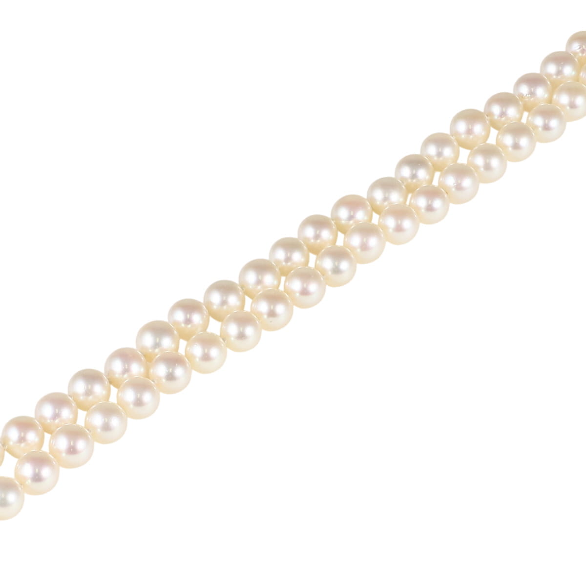 タサキ パール 6.5-7.0 mm ネックレス K14WG I5576