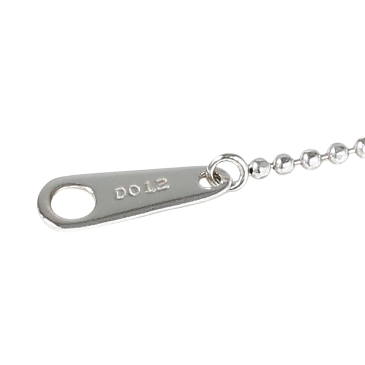 ヴァンドーム青山 ダイヤモンド 0.12ct クロス ネックレス K18WG I5577