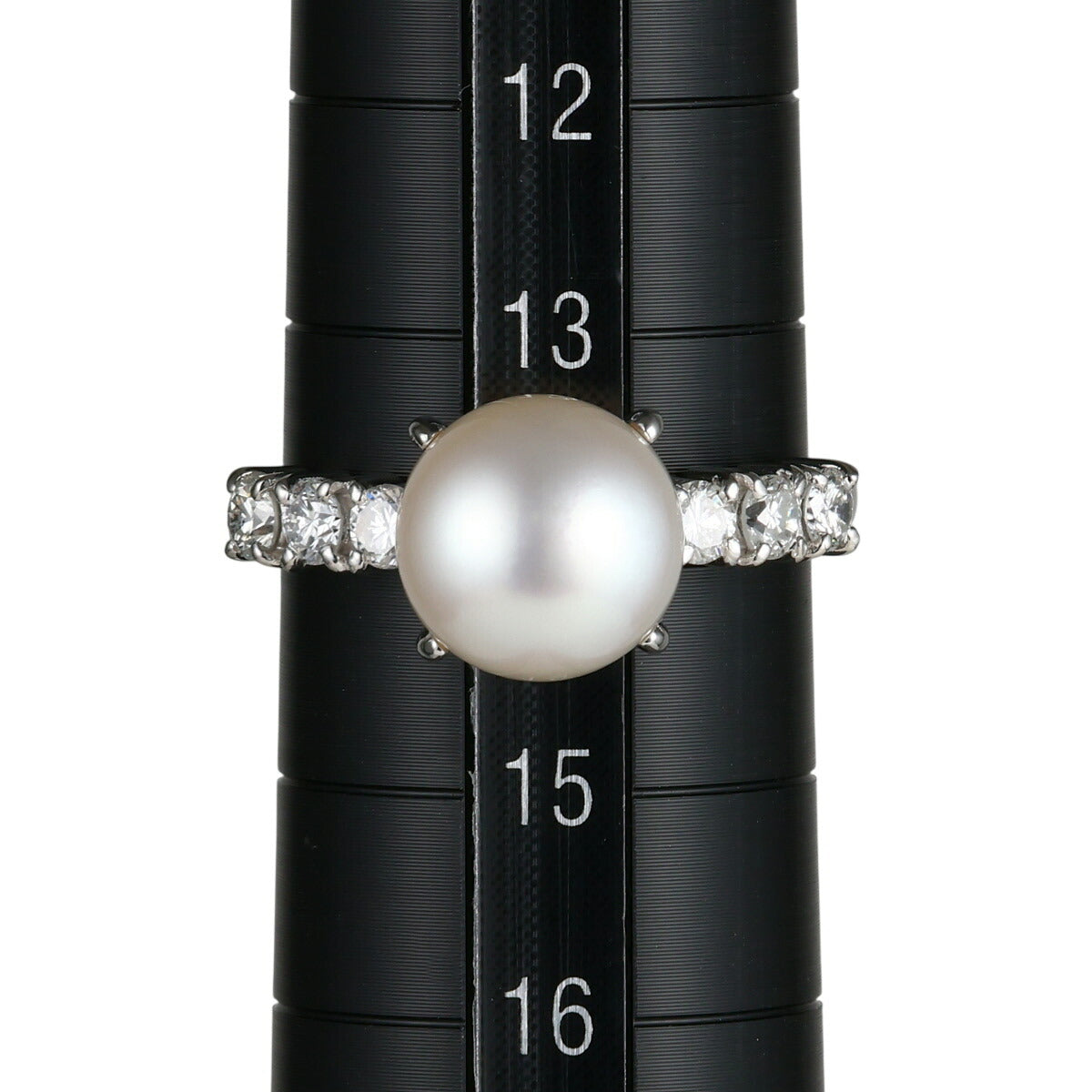 タサキ パール ダイヤモンド 0.48ct リング Pt900 14号 I5693
