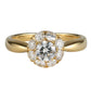 ダイヤモンド 0.417ct 0.62ct リング K18YG 13号 I9300
