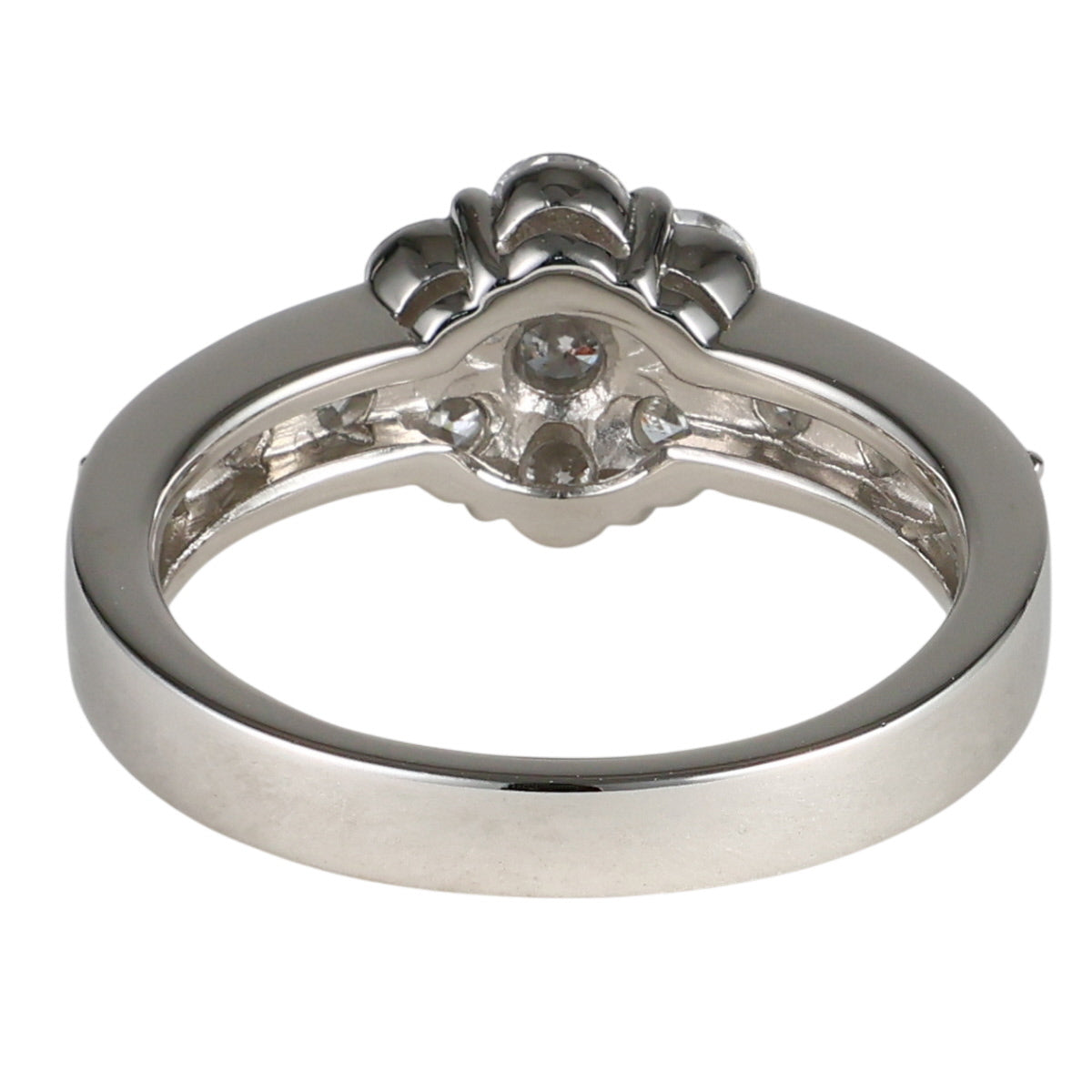 ダイヤモンド1.00ct リング Pt950 8号 I9436