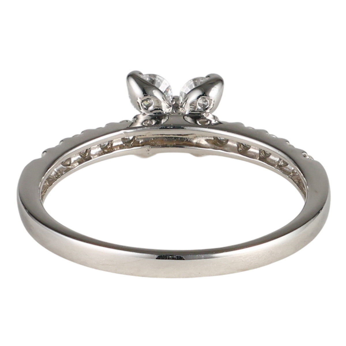 ピンクダイヤモンド 0.014ct ダイヤ 0.44ct リング Pt900 9号 ソーティング付 I9532
