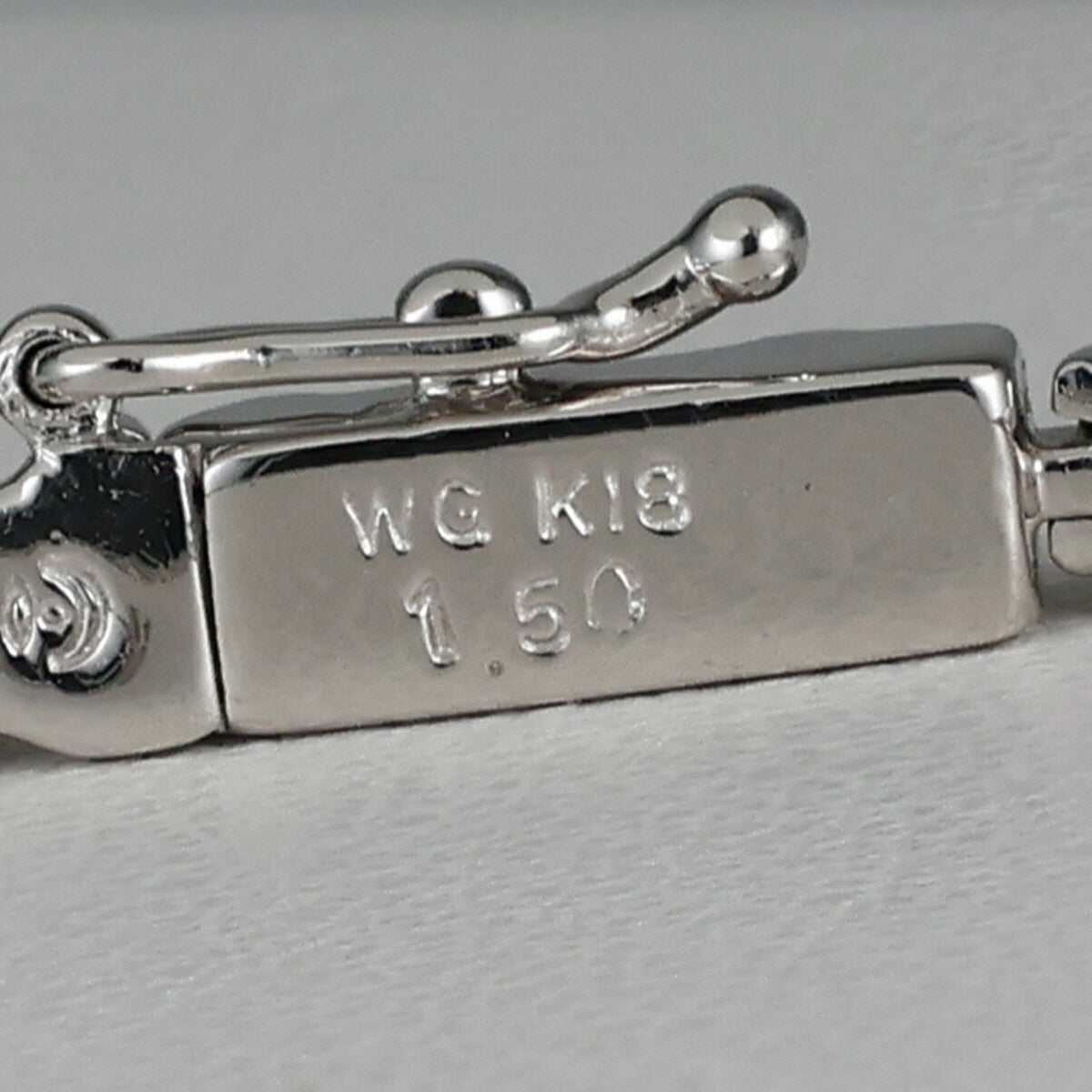 タサキ ダイヤモンド 1.50ct テニス ブレスレット K18WG I9747