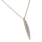 カシケイ ブラウンダイヤ 0.50ct ネイキッド ネックレス K18BG J0044