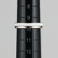 ブシュロン キャトル ダブルホワイト ハーフ リング K18WG ホワイトセラミック J0110
