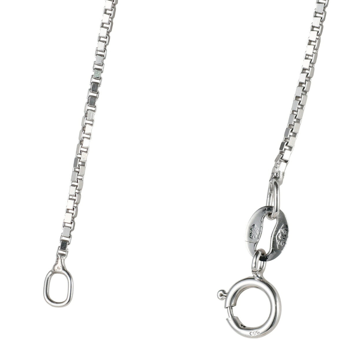 ダイヤモンド 0.85ct ネックレス K14WG J0301