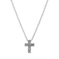 ポンテヴェキオ ダイヤ 0.23ct クロス ネックレス K18WG J0494