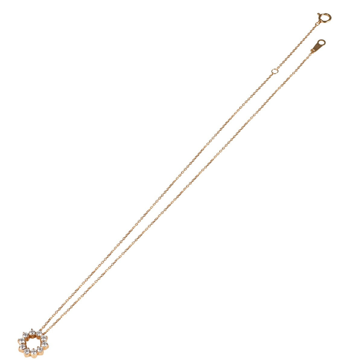ヴァンドーム青山 ダイヤモンド 0.45ct ネックレス K18PG J0520
