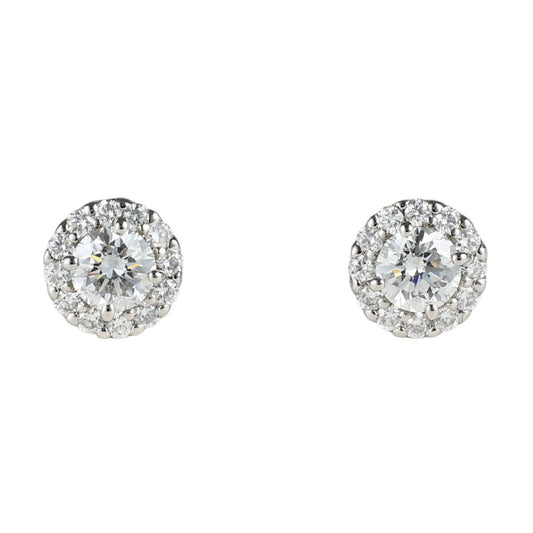 ヴァンドーム青山 ダイヤモンド 0.19ct 0.19ct グレース ピアス Pt950 Pt900 箱・保付 J0623
