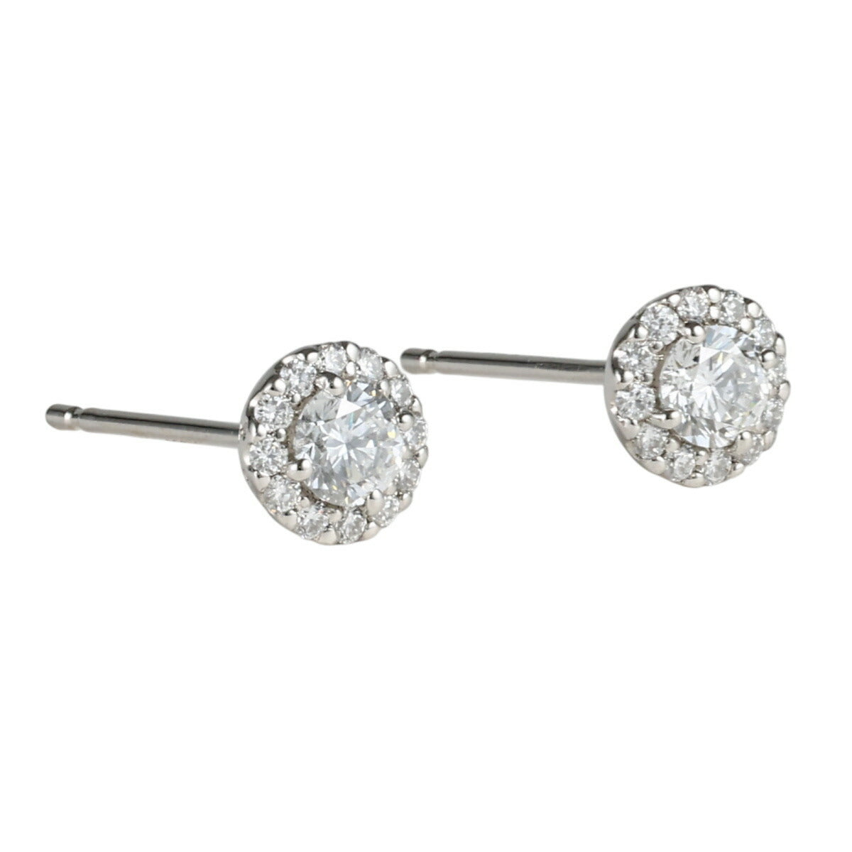 ヴァンドーム青山 ダイヤモンド 0.19ct 0.19ct グレース ピアス Pt950 Pt900 箱・保付 J0623