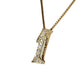 ゆきざき ダイヤモンド 0.17ct ノンブル No.1 ネックレス K18YG J0717