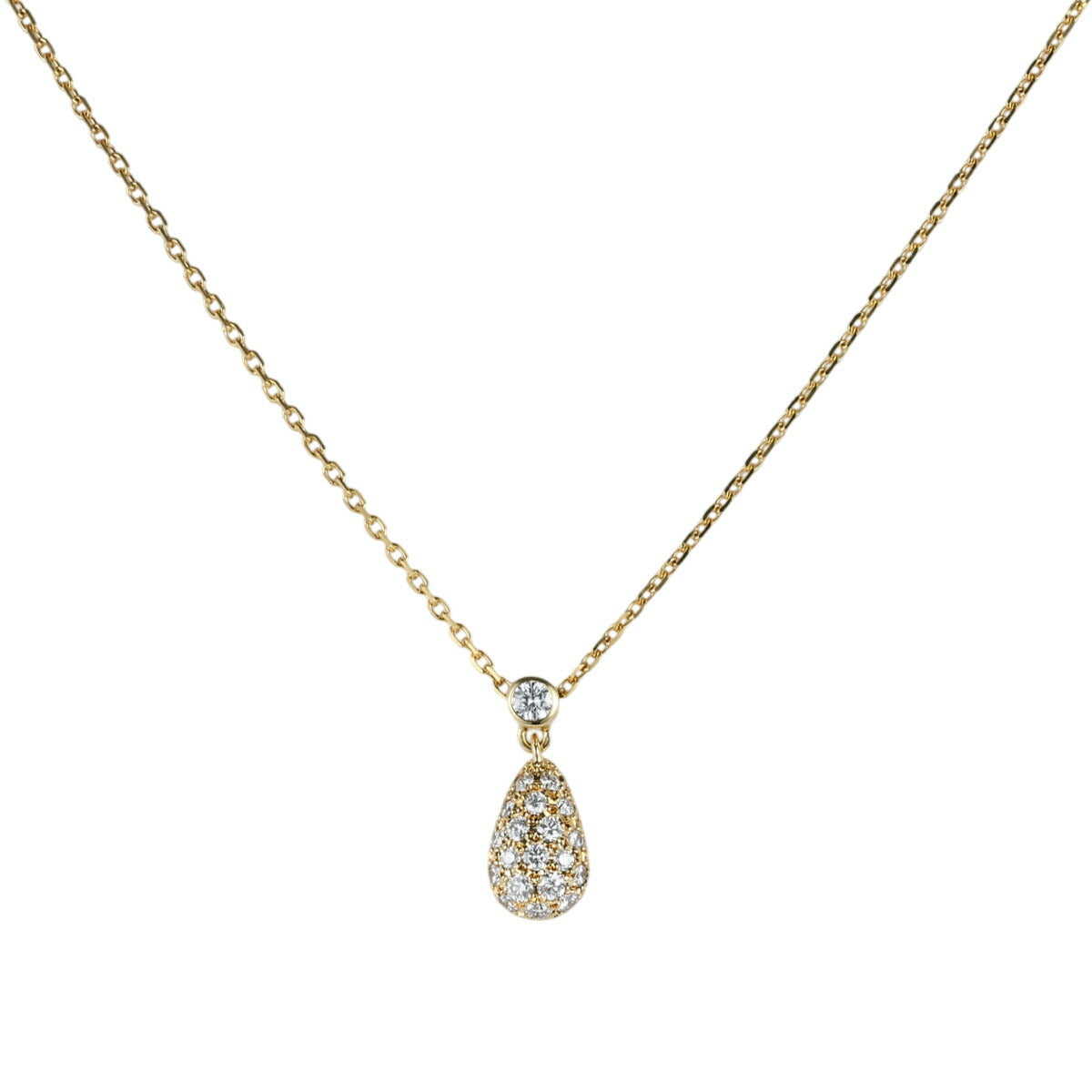 ミキモト ダイヤモンド0.26ct ネックレス K18YG J0726