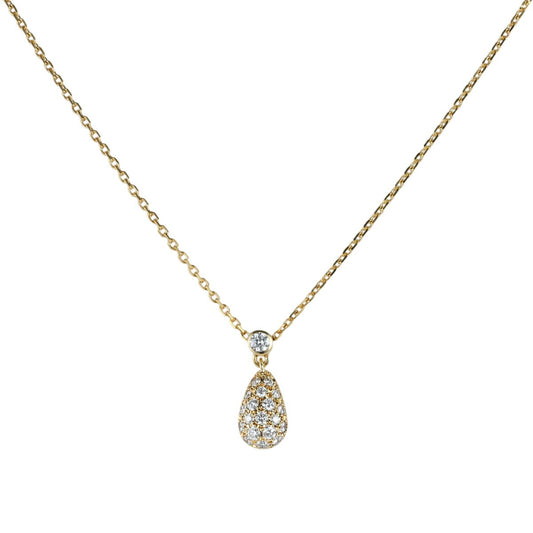 ミキモト ダイヤモンド0.26ct ネックレス K18YG J0726