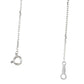 ミキモト ダイヤモンド 0.01ct クロスデザイン ネックレス K18WG J0886