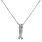 ミキモト ダイヤモンド 0.36ct デザイン ネックレス K18WG J1035