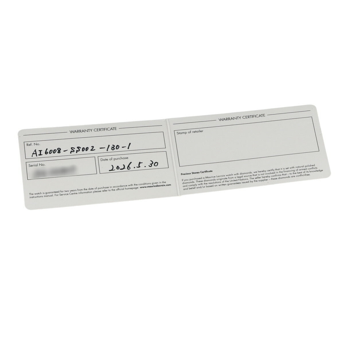 モーリスラクロア アイコン オートマチック デイト メンズ 自動巻き AI6008-SS002-130-1 未使用 J1061