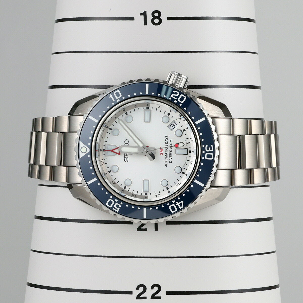 セイコー プロスペックス ダイバーズ 1968 ヘリテージ GMT メンズ 自動巻き SBEJ029 箱・保付 J1206