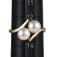 ミキモト パール 6.7mm リング K18YG 13号 J1225