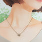 カシケイ ダイヤモンド/0.65ct ベゼル ネックレス BD087 K18BG J1230