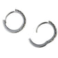ダイヤモンド 0.25ct 0.25ct フープ ピアス K18WG J1630