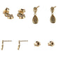 ポンテヴェキオ ダイヤモンド 0.06ct 0.06ct しずくモチーフ ピアス GL2415P001WDYG K18YG 箱付 J1656