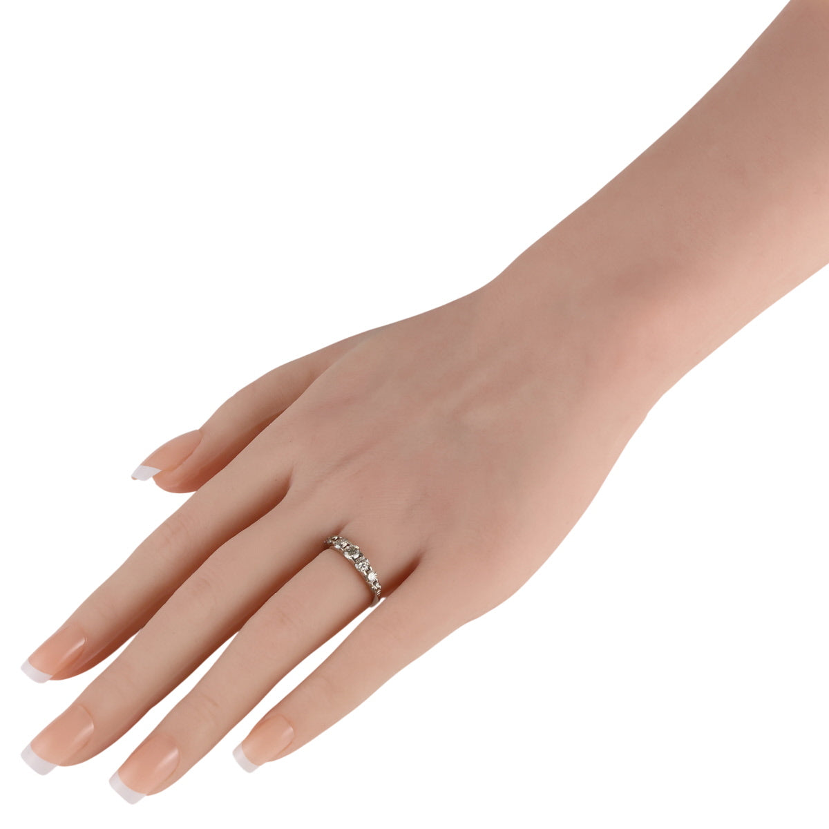 カシケイ ダイヤモンド 1.00ct ネイキッド リング BD050 K18BG 10号 J1664