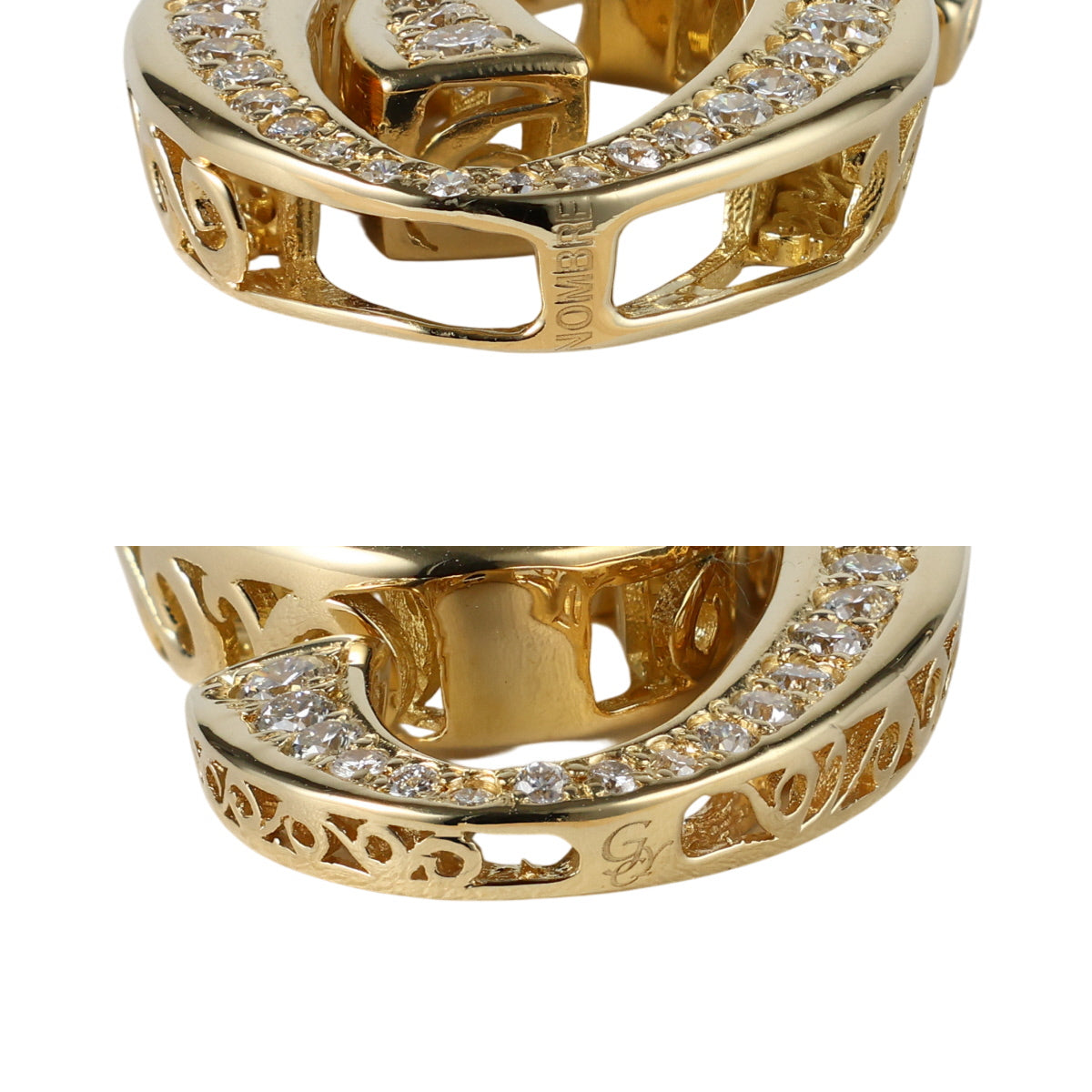ゆきざき ダイヤモンド 1.10ct ノンブル ナンバー9 Lサイズ ペンダントトップ Y.NOMBRE.12.6.9.L K18YG J1815