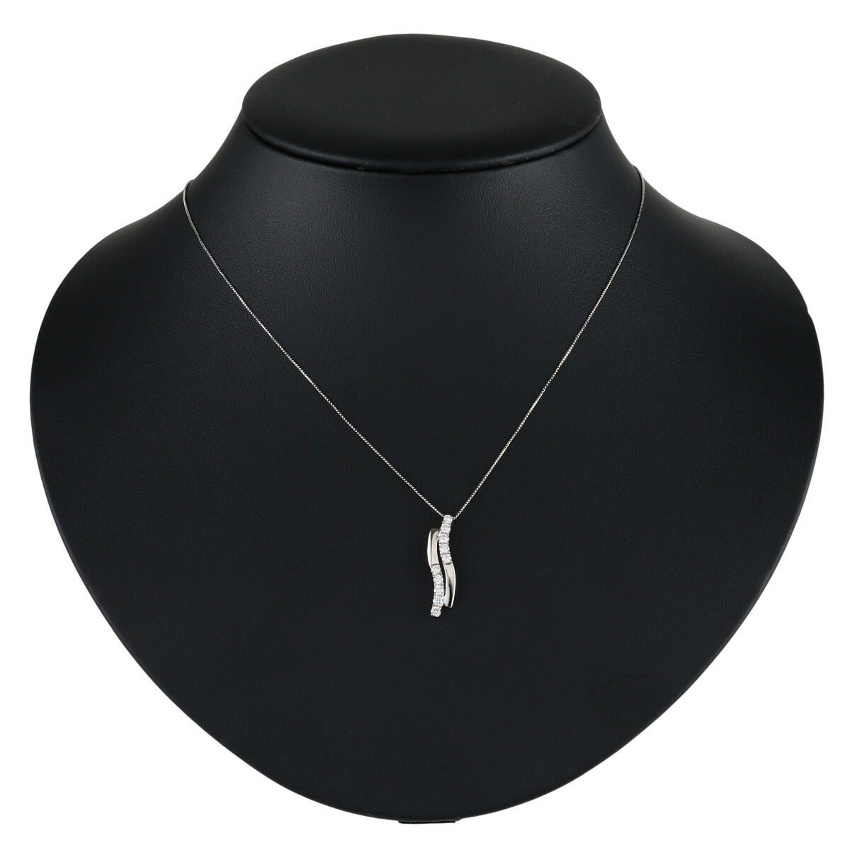 ダイヤモンド 0.313ct デザイン ネックレス Pt900 Pt850 J1877