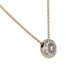 カシケイ ブラウンダイヤ 0.14ct ダイヤモンド 0.07ct モア ネックレス BMR002 K18BG J1910