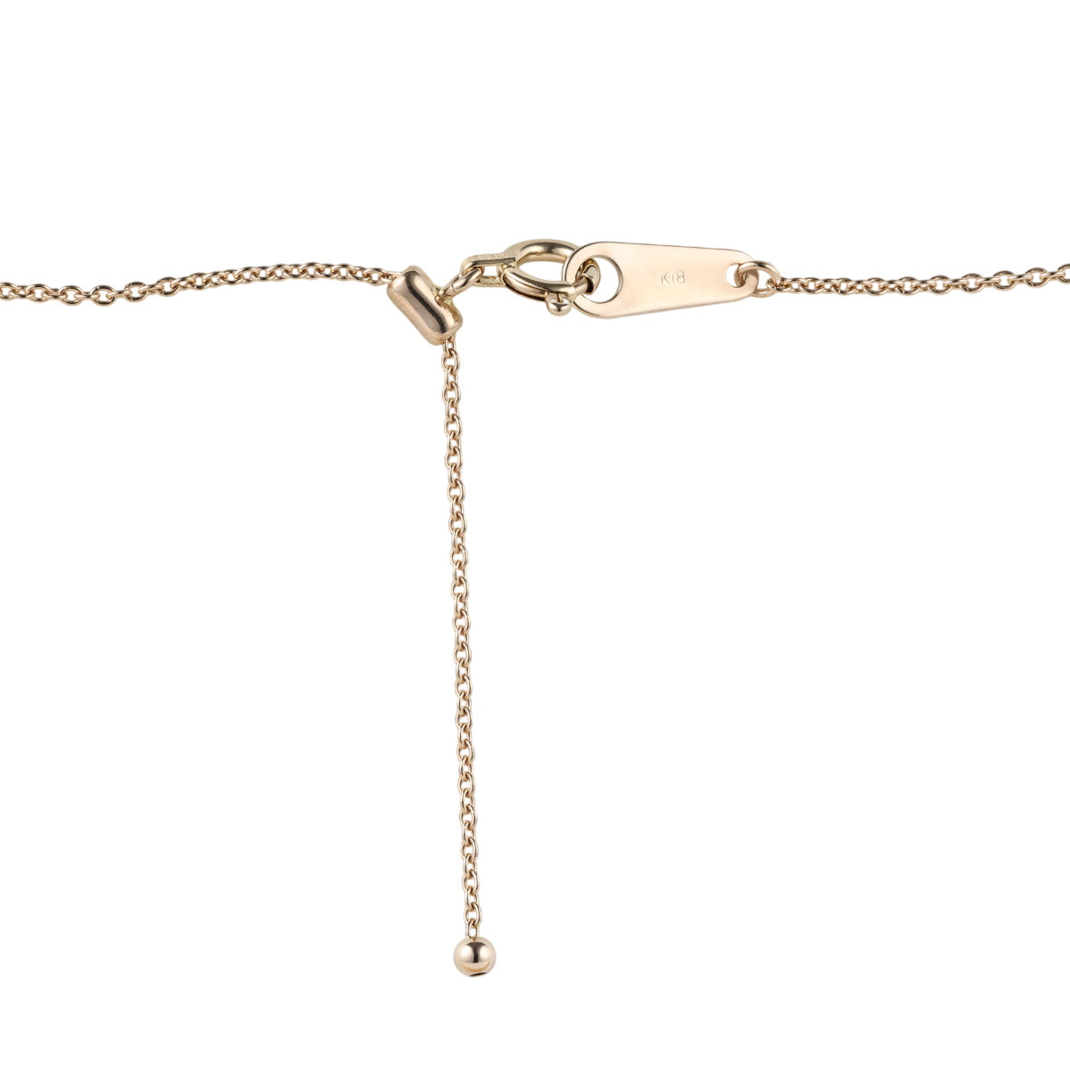 カシケイ ブラウンダイヤ 0.14ct ダイヤモンド 0.07ct モア ネックレス BMR002 K18BG J1910