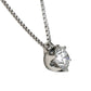 D-SI2-GOOD 1粒ダイヤモンド 1.012ct ネックレス Pt900 Pt850 鑑定書付 J2059