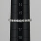 ダイヤモンド 1.00ct フルエタニティ リング K18WG 16号 J2073