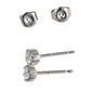 G-SI1-VG ダイヤモンド 0.250ct I-SI2-G ダイヤモンド 0.204ct 一粒 ピアス Pt850 J2109