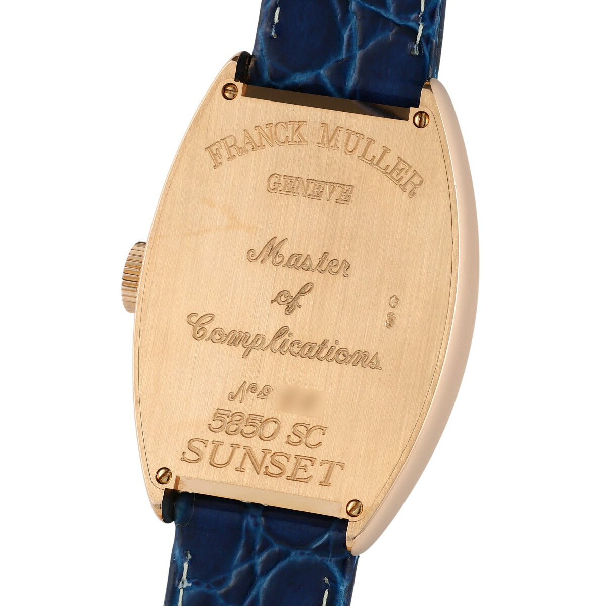 フランクミュラー トノウカーベックス サンセット メンズ 自動巻き 5850SC SUNSET K18PG 箱付 J2132