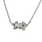ピンクダイヤ 0.08ct ダイヤモンド 0.18ct ネックレス Pt900 Pt850 ソーティング付 J2220